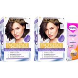 L'Oréal Paris Excellance Cool Creme 5.11 Extra Açık Küllü Kahverengi 2 Adet Saç Boyası