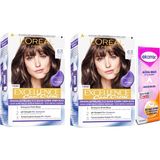 L'Oréal Paris Excellance Cool Creme 6.11 Extra Küllü Koyu Kumral 2 Adet Saç Boyası