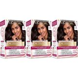 L'Oréal Paris Excellence 2 Siyah 3'lü Saç Boyası