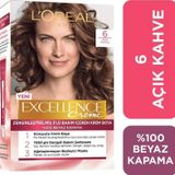 L'Oréal Paris Excellence 6 Açık Kahve Creme Saç Boyası