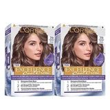L'Oréal Paris Excellence Cool Creme 7.11 Ekstra Küllü Kumral 2 Set