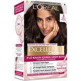 L'Oréal Paris Excellence Creme 3 Koyu Kestane Saç Boyası 192 ml 2 Adet