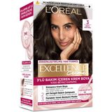 L'Oréal Paris Excellence Creme 3 Koyu Kestane Saç Boyası 192 ml 4 Adet