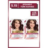 L'Oréal Paris Excellence Creme 5.15 Efsanevi Türk Kahvesi 2'li Saç Boyası