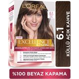 L'Oréal Paris Excellence Creme 6.1 Küllü Açık Kahve Çok Açık Dore Saç Boyası