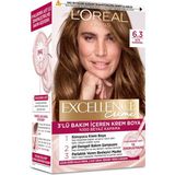 L'Oréal Paris Excellence Creme 6.30 Açık Karamel 3x192 ml Saç Boyası