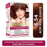 L'Oréal Paris Excellence Creme 6.54 Açık Kızıl Kahve Saç Boyası