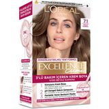L'Oréal Paris Excellence Creme 7.1 Kumral Küllü 3x192 ml Saç Boyası