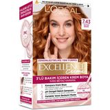 L'Oréal Paris Excellence Creme 7.43 Sultan Bakırı Saç Boyası 192 ml Sıvı Formda Etkili Bakım