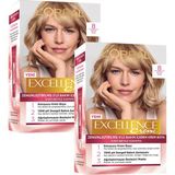L'Oréal Paris Excellence Creme 8 Koyu Sarı 2'li Saç Boyası