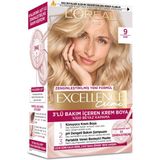 L'Oréal Paris Excellence Creme 9 Sarı Krem Saç Boyası 192 ml 2 Adet Uzun Süre Kalıcı Canlı Renkler