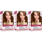 L'Oréal Paris Excellence Saç Boyası 4.54 Koyu Kızıl Kahve 3'lü Set Yenilenmiş Ambalaj