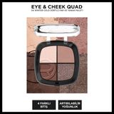 L'oréal Paris Eye & Cheek Quad - 04 Winter Cold Dörtlü Far Ve Yanak Paleti