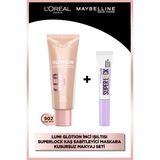 L'oréal Paris Glotion All-In-One Doğal Işıltı 902 & Super Lock Kaş Sabitleyici Makyaj Ikilisi