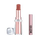 L'Oréal Paris Glow Paradise Balm-in-lipstick - Işıltı Veren Nude Tonlu Ruj 191 Nude Heaven & Maybelline Sky High Mini Maskara Hediyeli