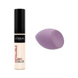 L'Oréal Paris Infaillible 24H Tüm Yüze Uygulanabilir Kapatıcı - 322 Ivory & Hediye Makyaj Süngeri