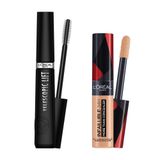 L'Oréal Paris Infaillible Tüm Yüze Uygulanabilir Kapatıcı 327 Cashmere & Telescopic Lift Maskara Makyaj Seti