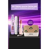 L'Oréal Paris L’oréal Paris & Maybelline & Nyx Makyaj Seti – Maskara, Nemlendirici, Ruj, Eyeliner Içeren Çanta Hediyeli Kadın Güzellik Seti