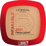 L'Oréal Paris L'oreal Infaillible 24H Wear Pudra Fondöten 220 Sand