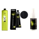 L'Oréal Paris Loreal Inoa Krem Oksidan 20 Vol. %6 1000 Ml+Post Boyalı Saç Şampuanı 1500 Ml+No:2,10 Saç Boyası