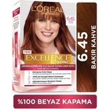 L'Oréal Paris Loreal Paris Excellence Creme 6.45 Bakır Kahve