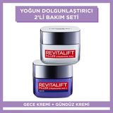 L'Oréal Paris Loreal Paris L'oréal Paris Revitalift Filler Yoğun Dolgunlaştırıcı Gece Kremi 50ML + Gündüz Kremi 50 ml