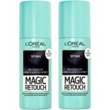 L'Oréal Paris Loreal Paris Loreal Magic Retouch Siyah Saç Spreyi X2 - 1