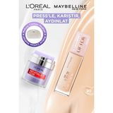 L'Oréal Paris L'oreal Paris Revitalift Filler Pressed Jar Nemlendirici Krem + Lifter Niasinamid Hyalüronik Asitli Fondöten 90