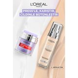 L'Oréal Paris L'oreal Paris Revitalift Filler Pressed Jar Nemlendirici Krem + True Match Bakım Yapan Fondöten 1n Ivory