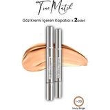 L'oréal Paris Loreal Paris True Match Göz Kremi Içeren Kapatıcı Ivory Beige 1-2d X 2 Adet