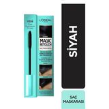 L'Oréal Paris Magic Retouch Siyah Beyazlar İçin Anında Kapatıcı Saç Maskarası Krem Form