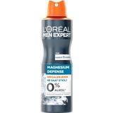 L'Oréal Paris Men Expert 150 ml Fresh Koku Türü Sprey Deodorant Erkekler İçin Hipoalerjenik Koruma