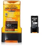 L'Oréal Paris Men Expert Hydra Energetic Taurin İçeren Duş Jeli (300 ml) + L'Oréal Paris Men Expert Total Clean 5'i 1 Arada Kömürlü Duş Jeli (300 ml)