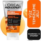 L'Oréal Paris Men Expert Hydra Energetic Yüz Temizleme Jeli 150 ml Guarana ve C Vitamini İçerir