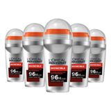 L'Oréal Paris Men Expert Invincible Anti Perspirant 50 ml 5'li Roll On Deodorant Seti