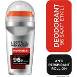 L'Oréal Paris Men Expert Invincible Roll-On 50 ml 96 Saat Etkili Antiperspirant Deodorant
