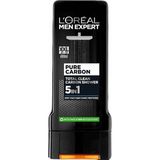 L'Oréal Paris Men Expert L'oreal Paris Men Expert Pure Carbon Total Clean 5in1 Duş Jeli Total Clean Kömürlü Duş Jeli 400 ml