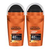 L'Oréal Paris Men Expert Thermic Resist Anti Perspirant 2'li Roll On Deodorant Seti