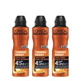 L'Oréal Paris Men Expert Thermic Resist Anti Perspirant 3'lü Roll On Deodorant Seti