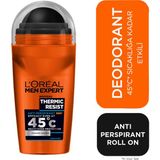 L'Oréal Paris Men Expert Thermic Resist Anti-Perspirant Roll On Deodorant 50Ml - 50 ml