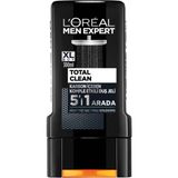 L'oréal Paris Men Expert Total Clean 5'i 1 Arada Kömürlü Duş Jeli 300 ml 4 Adet
