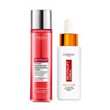 L'Oréal Paris Revitalift Clinical 12 Saf C Vitamini Aydınlatıcı Serum ve 5 Saf Glikolik Asit Peeling Etkili 180 ml Tonik