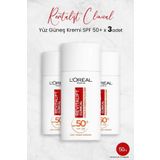 L'Oréal Paris Revitalift Clinical SPF50+ 3x50 ml Yüz Güneş Kremi