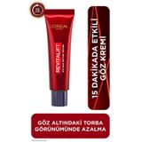 L'oréal Paris Revitalift Lazer Eyebag Instant Eraser Göz Altı Torba Görünümüne Karşı Etkili Göz Kremi 15Ml