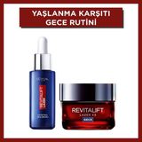 L'Oréal Paris Revitalift Lazer Saf Retinol Gece Serumu 30 ml + Revitalift Lazer X3 Yoğun Gece Bakım Kremi