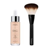 L'Oréal Paris True Match Nude 0.5-2 Very Light 30 ml Serum Fondöten ve Makyaj Fırçası