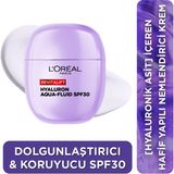 L'oréal Parisrevitalift [Hyaluronik Asit] İçeren Dolgunlaştırıcı Hafif Yapılı Spf30 Korumalı Nemlendirici Yüz Kremi 40Ml