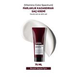 L'Oréal Professionnel Deep Conditioner Renk Parlaklığı için Renkli Saçlarda Derinlemesine Bakım için, Ferula & Sitrik Asit, Uzman Serisi, Vitamino Color Spectrum Deep Conditioner, 75 ml