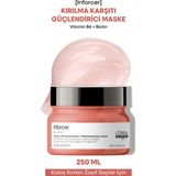 L'Oréal Professionnel Inforcer Kırılma Karşıtı Maske 250 ml Zayıf Saçlar için Vitamin B6 ve Biotin