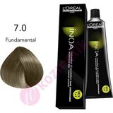 L'Oréal Professionnel İnoa Amonyaksız Saç Boyası No: 7.0 Kumral Krem 60 ml Canlı Renkler ve Etkili Koruma